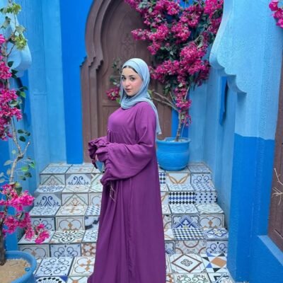 عباية فاخرة حياء أنيقة سي واي مستورد لوان موف